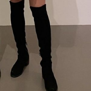 Banana republic over the knee suede boots